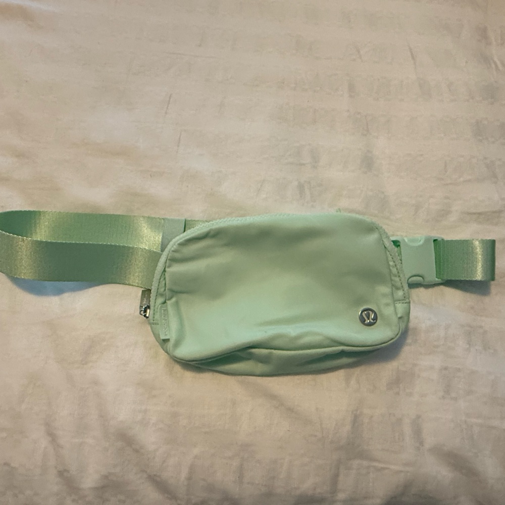 Lululemon Mint Green Belt Bag